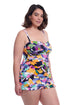 Gottex Profile By Gottex Holi Plus Size Underwire Bandeau Swimdress